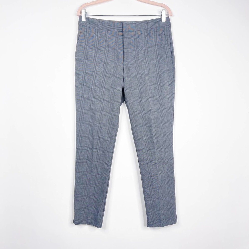 🖤 ZARA Gray Glen Plaid Tailored Trouser Career Pants